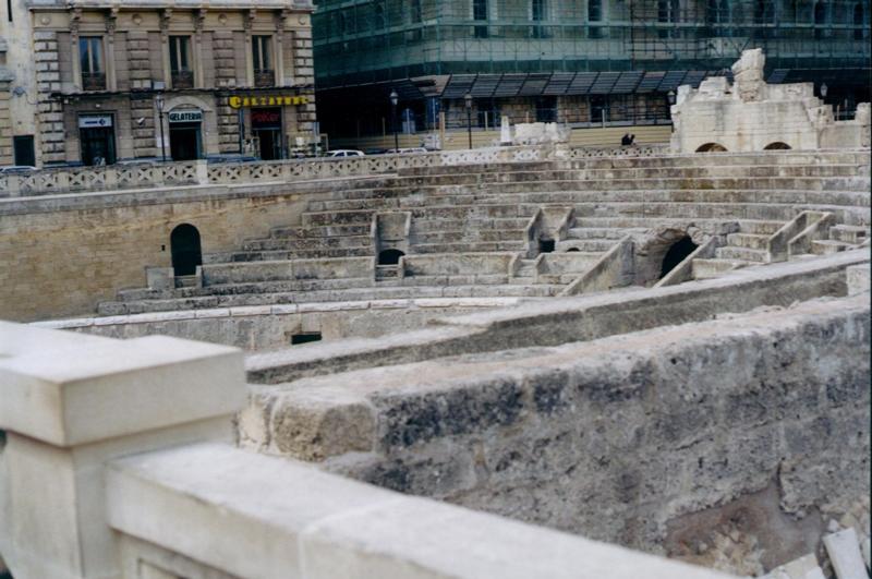 Lecce - Anfiteatro Romano di Piazza S. Oronzo